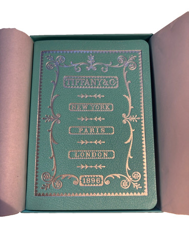 Quaderno pelle tiffany - quaderno,